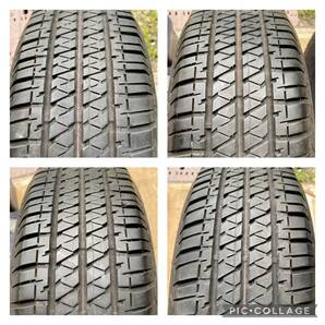 美品 夏用 195/80R15 96S BRIDGESTONE DUELER バリ山4本セット 15x5.5J ET+5 5H PCD139.7 ジムニーシエラ の画像8