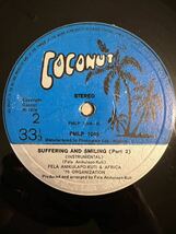 稀少 ナイジェリア原盤 Fela Kuti / Shuffering And Shmiling 1978 Nigeria Original オリジナル_画像7