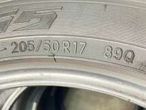 中古タイヤ スタッドレスタイヤ 4本セット 205/50R17 トーヨータイヤ ガリット G5_画像5