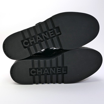 CHANEL レースアップシューズ G37675 サイズ35 約22cm ココマーク シャネル プラットフォーム エナメル 靴 美品 質屋 神戸つじの_画像7