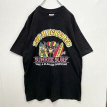 【USA製】ヘインズ　Hanes　90s　シングルステッチ　ヴィンテージTシャツ　レゲエ　サーフ　プリント　メンズ　Lサイズ_画像2