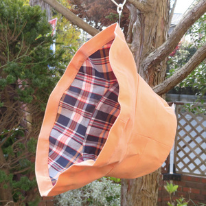手洗い洗濯OK★UV 紫外線遮断率95% 帽子★サイズ73cm★うすいオレンジ色