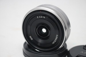 並品　 SONY ソニー E 16mm F2.8 SEL16F28