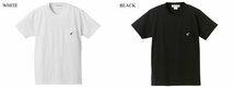 SUPER HEAVY WEIGHT CHECKER RABBIT POCKET T-shirt BLACK S/黒厚手生地無地ポケtee富士重工業ラビット鉄スクータージュニアスーパーフロー_画像2