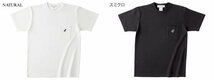 CHECKER RABBIT POCKET T-shirt NATURAL XL/白アイボリーポケットポケt兎うさぎpiaggiovespaベスパランブレッタお洒落バイカー50s60s70s_画像2