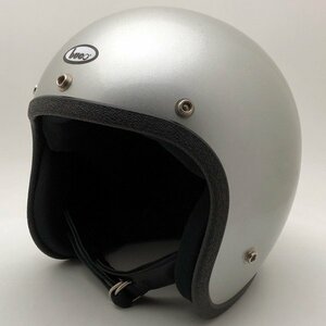 送料無料 Dead Stock 新品 箱付 BUCO SILVER 56cm/デッドストックnosシルバ銀ービンテージヘルメットsmallブコbabyベビーブコ