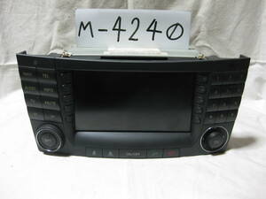 M-4240　MercedesBenz　メルセデスベンツ　A2118700789　カーオーディオ　未チェック品