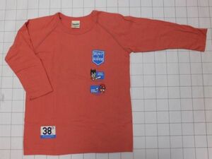 ◆Tシャツ 7部袖 サイズ(S) Laundry(ランドリー)BUNT vs SLIDER(バントvsスライダー)◆古着 日本製 同梱可 七分 野球 バントマン バンスラ