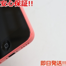 美品 iPhone5c 16GB ピンク 判定○ 即日発送 スマホ Apple SOFTBANK 本体 白ロム あすつく 土日祝発送OK_画像3