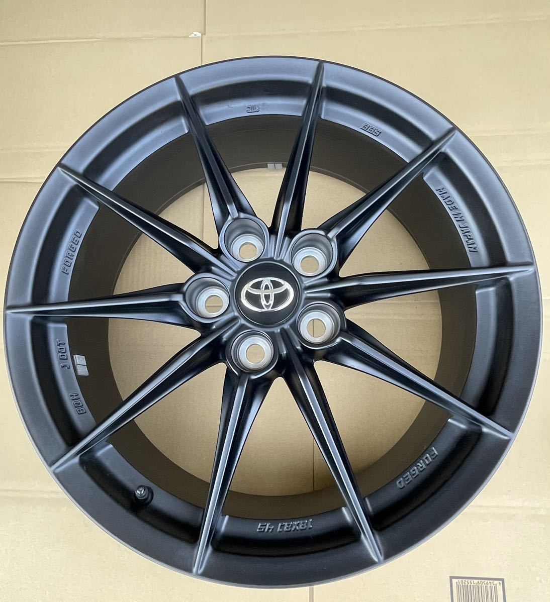 BBS GR ヤリス 純正ホイール 1本 ① 全新品 - asymmetricjewelry.co.il