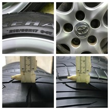 3 FIRESTONE FIREHARK WIDE OVAL 215/55R17 7分目 トヨタ エスティマ クラウン 等 *4454_画像3