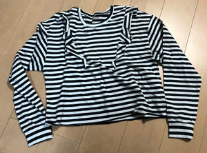 ZARA/レディース/ボーダーカットソー/EUR/USA M MEX28