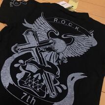 新品 ◆ 前後袖かっこいい！ ◆ 半袖Tシャツ ◆ 120 ドクロ スカル_画像4