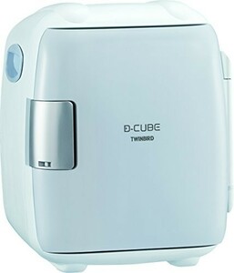 (中古品)TWINBIRD 2電源式コンパクト電子保冷保温ボックス D-CUBE S グレー HR-DB06