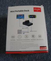 新品 未使用 Switch ドック AOLION Mini Portable Dock AL-DN600 ジャンク扱い_画像2