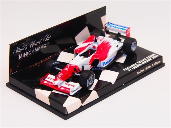 [ラスト1個]★送料無料★新品★絶版品 トヨタ F1 2003 ローンチバージョン