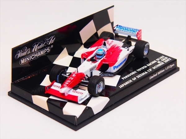 [ラスト1個]新品★絶版品 パナソニック トヨタ レーシング TF102 (No.24/2002.10.13F1日本GP) ミカ・サロ [403020324]