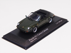 [ラスト1個] 新品★絶版品 ポルシェ 911 カレラ カブリオレ 1983年式 (オークグリーンメタリック) 1,968台限定 [430062035]