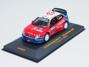 [ラスト1個] 新品★絶版品 シトロエン クサラ WRC (No.2/2005WRCアルゼンチン) フランソワ・デュバル [RAM200]