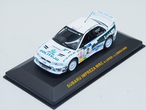 [ラスト1個] 新品★絶版品 スバル インプレッサ WRC 2002ポルトガル [CIXJ000058]