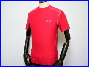  prompt decision! beautiful goods Under Armor short sleeves training wear men's SM ( men's S corresponding ) heat gear ( hot . hour for )fi-tido type UNDER ARMOUR