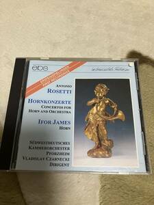 Horn Concertos Vol.1: Ifor James, Czarnecki / Sudwestdeutsch Kammer Orches ロセッティ、アントニオ