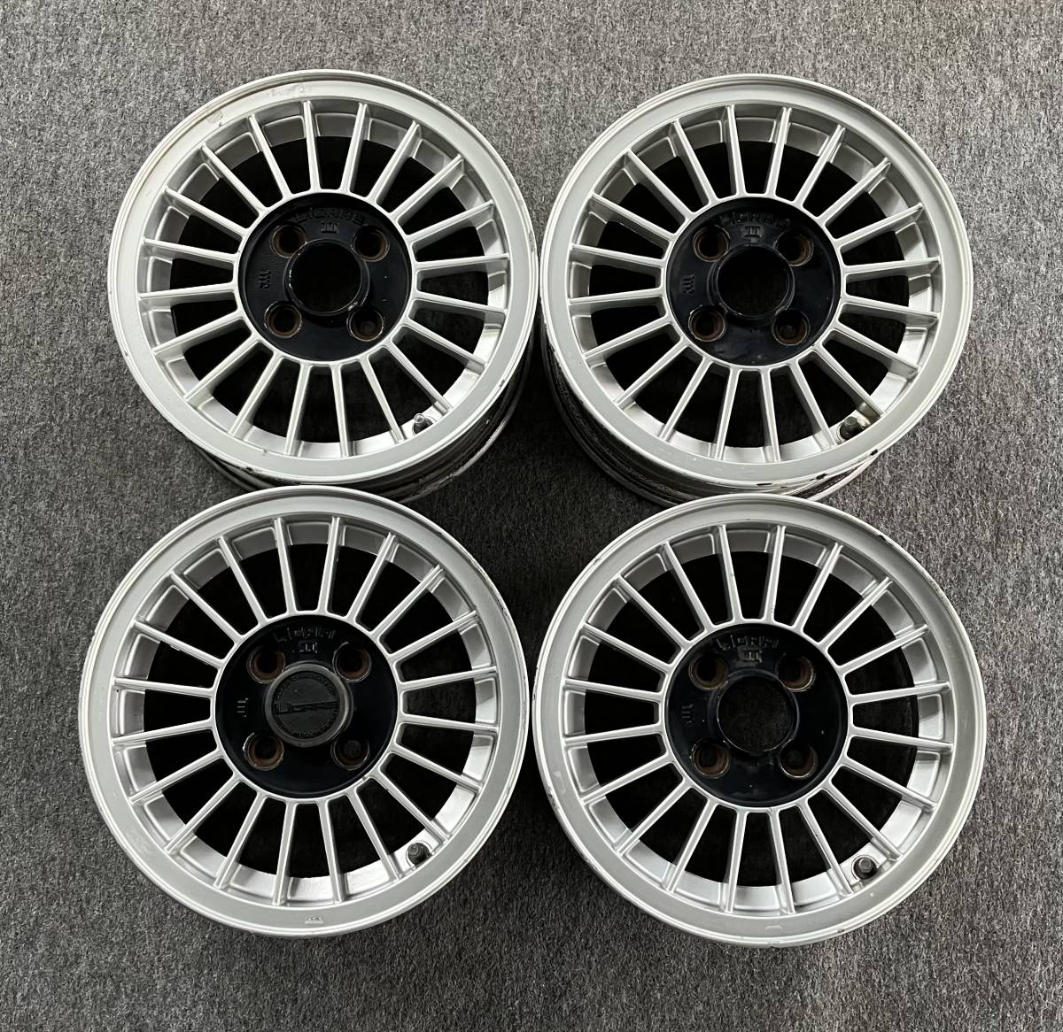 MANARAY TURBINA-S 13インチ 5.5J ET38 4穴100-