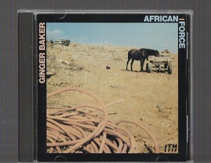 即決 廃盤 GINGER BAKER ジンジャー・ベイカー AFRICAN FORCE アフリカン・フォース 32PD-488 国内盤CD