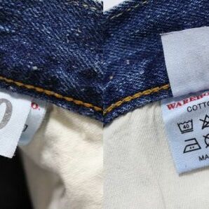 WAREHOUSE ウエアハウス 2ND-HAND セコハン Lot 1105 USED WASH デニム W30の画像4