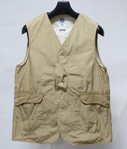 POST O'ALLS OVERALLS ポスト オーバーオールズ BEAMS PLUS 別注 ROYAL TRAVELER VEST 60/40 ロイヤルトラベラー ベスト XS