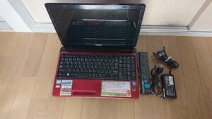 【動作品】東芝 dynabook T451/57DRD Core i7 2670QM SSD128GB メモリ8G Blu-rayドライブ 15.6型 無線 カメラ win10