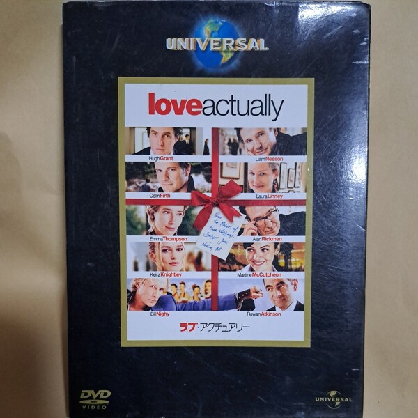 ラブアクチュアリー DVD ヒュー・グラント ディスク良好品
