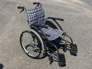 (ZYA777)　自走式車椅子　カワムラサイクル　WAVIT　ウェイビット