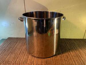 (ZA977) kitchen small articles stockpot stainless steel 42cm