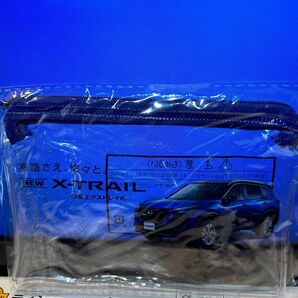【新品 非売品】日産エクストレイル オリジナルPVCポーチ クリアポーチ