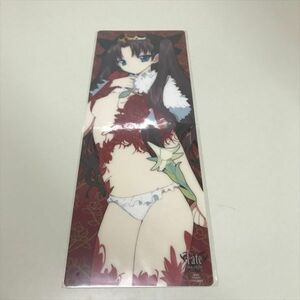 Z6685 ◆未開封品 Fate/stay night　遠坂凛　A3ハーフサイズ　クリアポスター