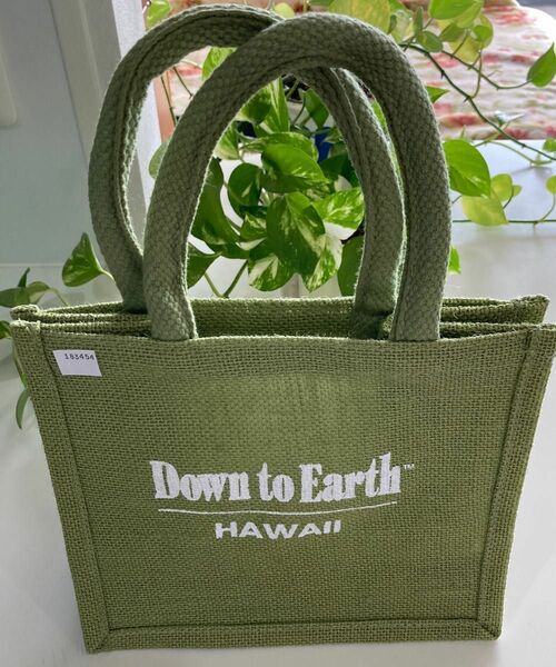 【新品未使用】ハワイ限定　Down to Earth ダウントゥーアース　トートバッグ