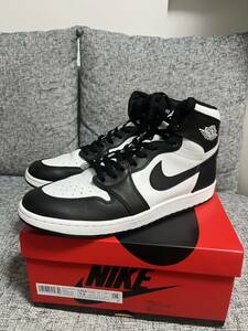  size 13 31cm nike Nike air Jordan AIR JORDAN 1 85 Black White black white Panda HIGH