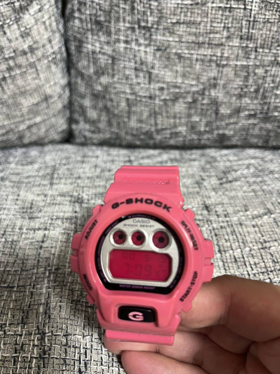 新品未使用 G-SHOCK クレイジーカラーズ ピンク 電池新品-