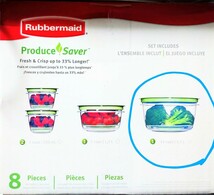 【新品】Rubbermaid 保存容器 ラバーメイド すのこ付き食品保存容器 大サイズのみ 大型 密封 プロデュースセーバー_画像4