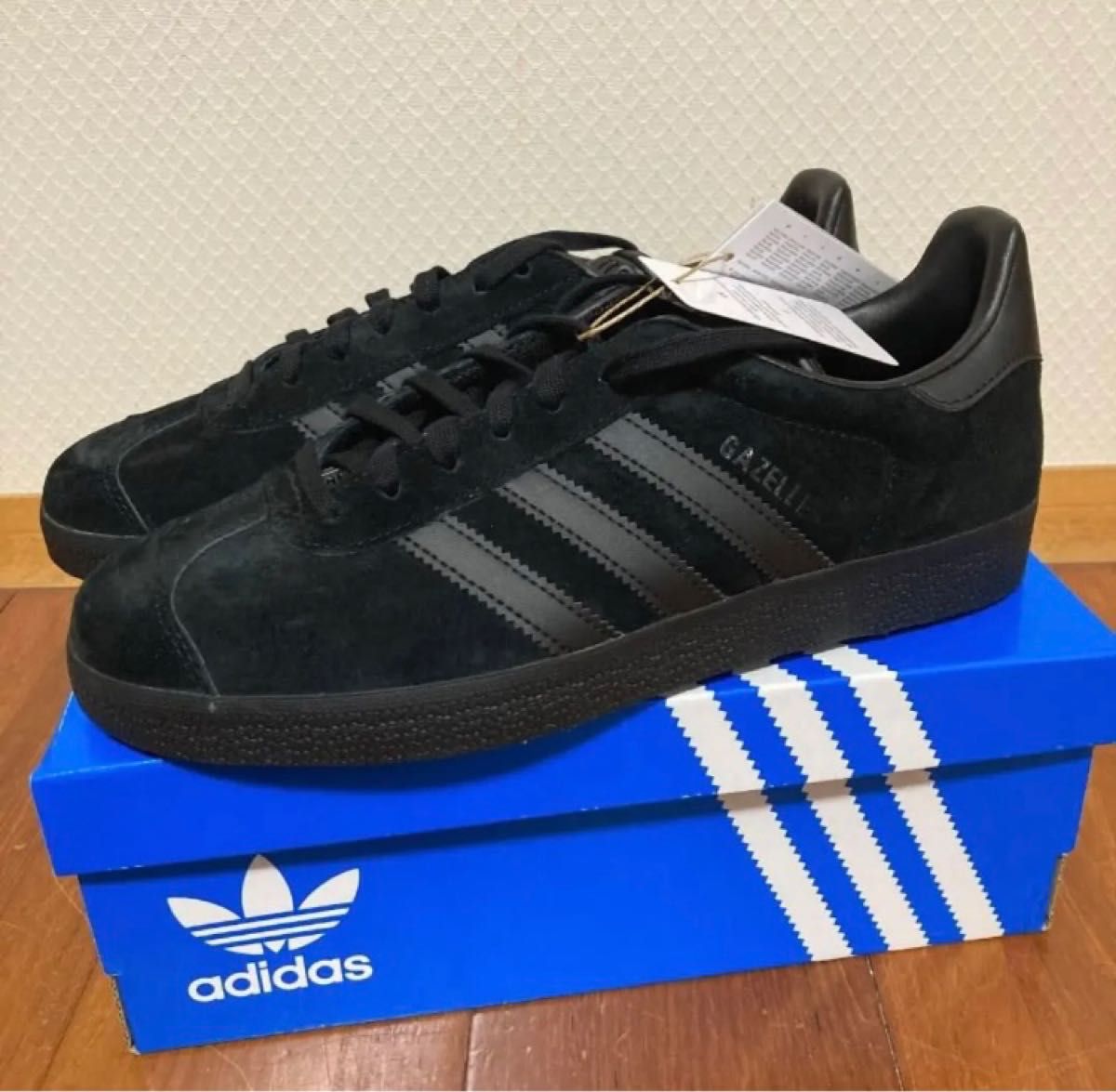 Adidas Gazelle Triple Black ガゼル ブラック  5cm｜Yahoo!フリマ