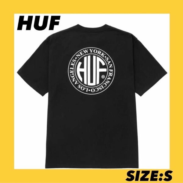 HUF Tシャツ　黒　S 新品未使用