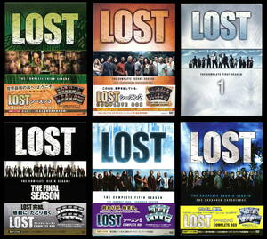  Lost season 1~6 Complete BOX.. бонус * диск .7 листов приложен LOST First Second Sard сила fifth финальный 