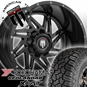 20x12J 80ランクル ランクル80 AMERICAN TRUXX AT165 20インチマッドタイヤホイール YOKOHAMA GEOLANDAR X-AT 285/55R20 33x12.50R20