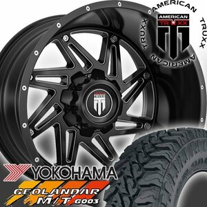 20x12J GUN125 ハイラックス American Truxx AT165 20インチマッドタイヤホイール YOKOHAMA GEOLANDAR MT G003 275/55R20 295/55R20