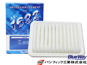 ハリアー ZSU60W ZSU65W エアエレメント エアー フィルター クリーナー パシフィック工業 BlueWay