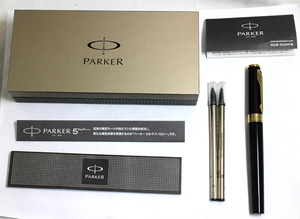 【PARKER】パーカー 5th インジェニュイティ コアライン INGENUITY ブラックGT　＋ 替え芯　未使用品 20230523