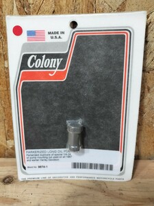 Colony コロニー　パーカ　ロングオイルポンプナット　ビンテージ　ハーレー　ナックル　パン　サイドバルブ　ショベル　オリジナル