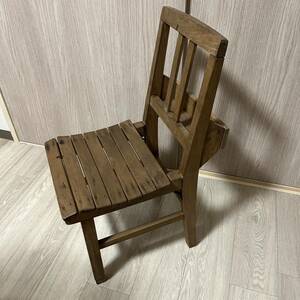 チャーチチェア 木製 椅子 ヴィンテージ レトロ ヨーロッパ アンティーク 協会 家具