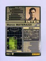 WCCF 2001-2002 マルコ・マテラッツィ Panini 01-02 インテル_画像2